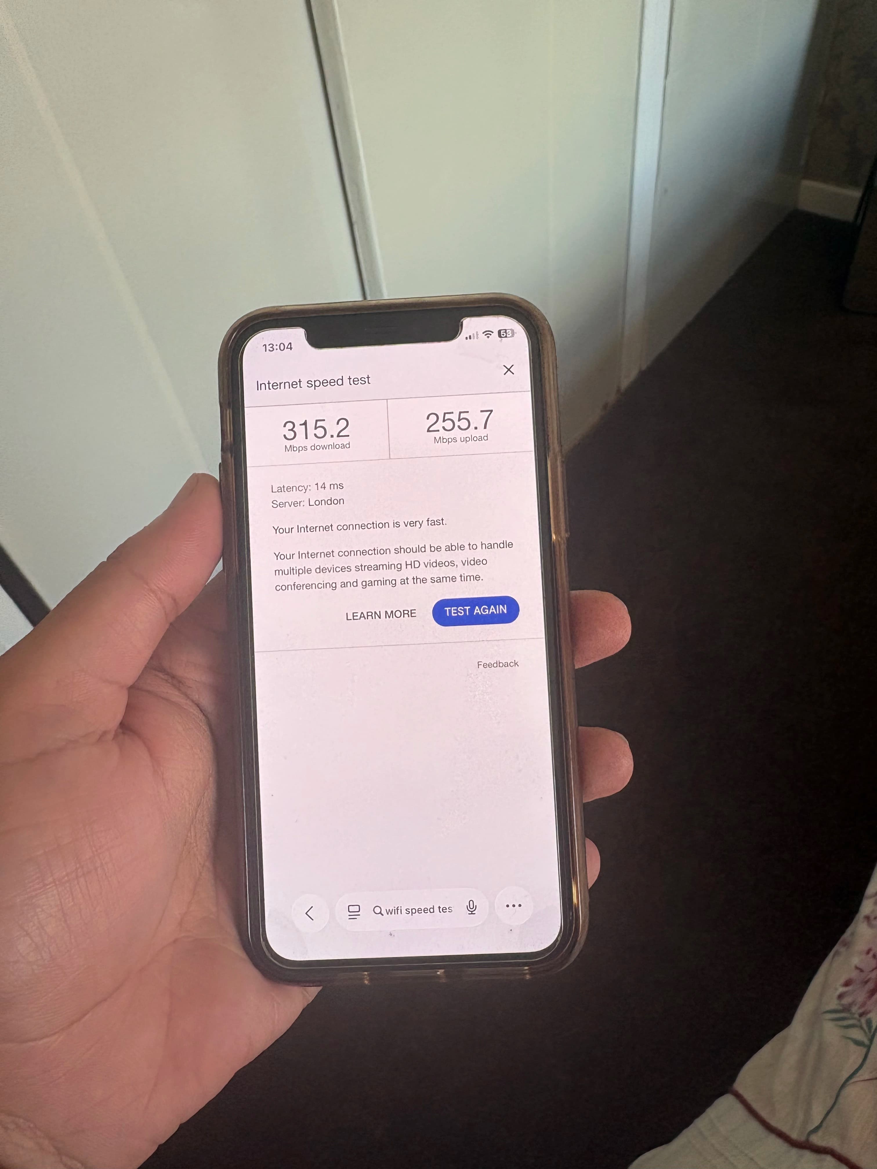 Whole-home mesh Wi-Fi.
